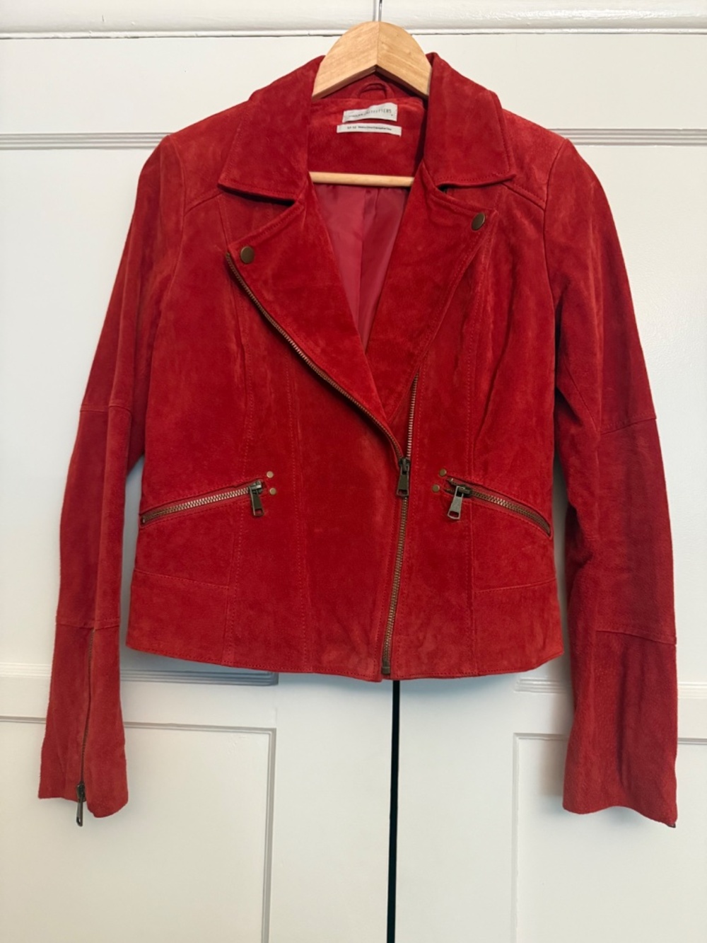 Urban Outfitters Suede Moto Jacket Womens M